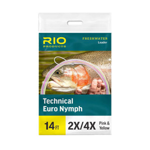 Rio Technical Euro Nymph Leader with Tippet Ring